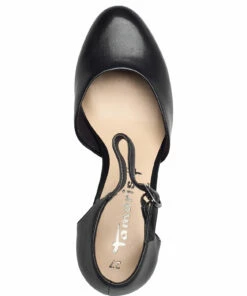 Tamaris Woms Slip-on Pumps For Women Black Matt -Heeled shoes Sales Store tam112441128 cblackmatt v020 3