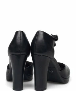 Tamaris Woms Slip-on Pumps For Women Black Matt -Heeled shoes Sales Store tam112441128 cblackmatt v020 4