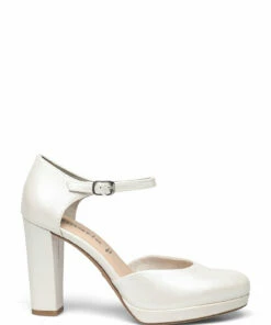 Tamaris Woms Slip-on Pumps For Women Black Matt -Heeled shoes Sales Store tam112441128 cpearl v229 1