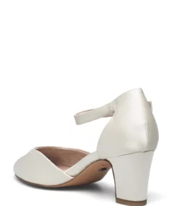 Tamaris Woms Slip-on Pumps For Women Pearl Satin -Heeled shoes Sales Store tam112441228 cpearlsatin v150 2