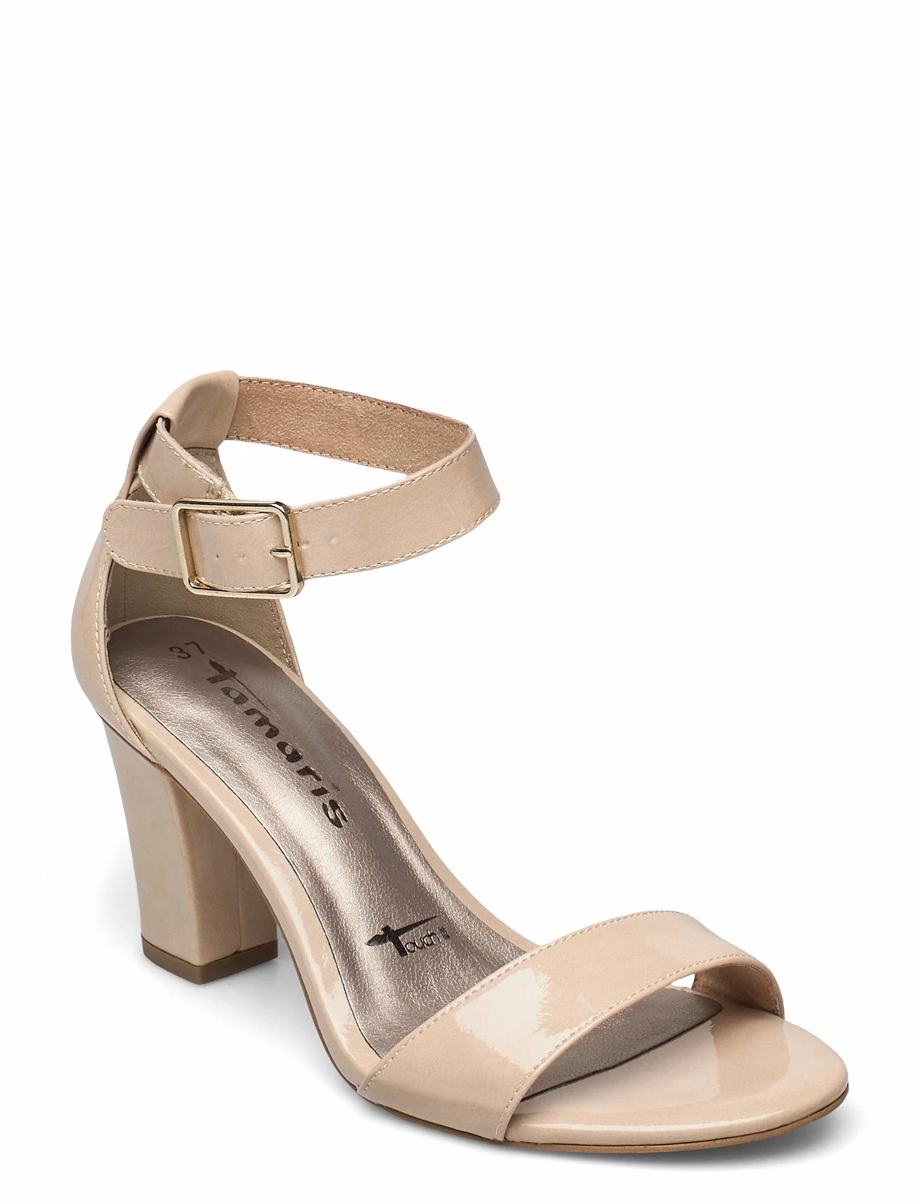 Tamaris Woms Sandals Heeled Sandals For Women Nude Patent 1 Tamaris Woms Sandals Heeled Sandals For Women Nude Patent