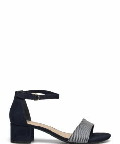 Tamaris Woms Sandals Heeled Sandals For Women Navy Comb -Heeled shoes Sales Store tam112820126 cnavycomb v890 1