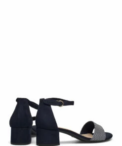 Tamaris Woms Sandals Heeled Sandals For Women Navy Comb -Heeled shoes Sales Store tam112820126 cnavycomb v890 4