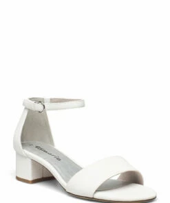 Tamaris Woms Sandals Heeled Sandals For Women Black Matt -Heeled shoes Sales Store tam112829528 cwhitematt v140