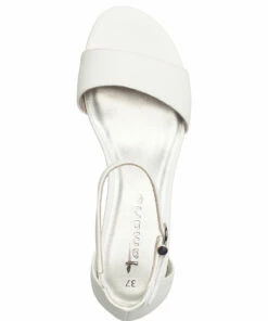 Tamaris Woms Sandals Heeled Sandals For Women Black Matt -Heeled shoes Sales Store tam112829528 cwhitematt v140 3