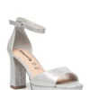 Tamaris Woms Sandals Heeled Sandals For Women Silver