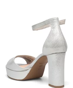 Tamaris Woms Sandals Heeled Sandals For Women Silver -Heeled shoes Sales Store tam112833028 csilver v941 2