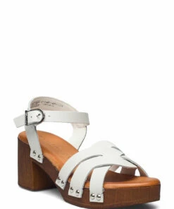 Tamaris Woms Sandals Heeled Sandals For Women Cognac -Heeled shoes Sales Store tam112833128 cwhite v100