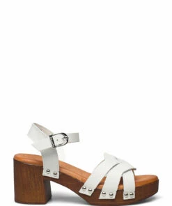 Tamaris Woms Sandals Heeled Sandals For Women Cognac -Heeled shoes Sales Store tam112833128 cwhite v100 1