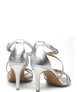 Tamaris Woms Sandals Heeled Sandals For Women Silver Comb -Heeled shoes Sales Store tam112838228 csilvercomb v948 4