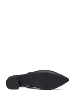 Tamaris Woms Sling Back Pumps For Women Black Leather -Heeled shoes Sales Store tam112950028 cnavy v805 4