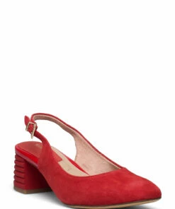 Tamaris Woms Sling Back Pumps For Women Flame -Heeled shoes Sales Store tam112960426 cflame v534 1