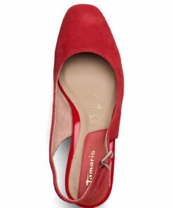Tamaris Woms Sling Back Pumps For Women Flame -Heeled shoes Sales Store tam112960426 cflame v534 3