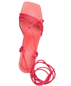 Twist & Tango Salerno Heels Heeled Sandals For Women Coral Red -Heeled shoes Sales Store tat7620 ccoralred 3