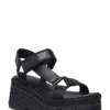 Tommy Hilfiger TOMMY JEANS WEDGE SANDAL Wedge Heels For Women Black