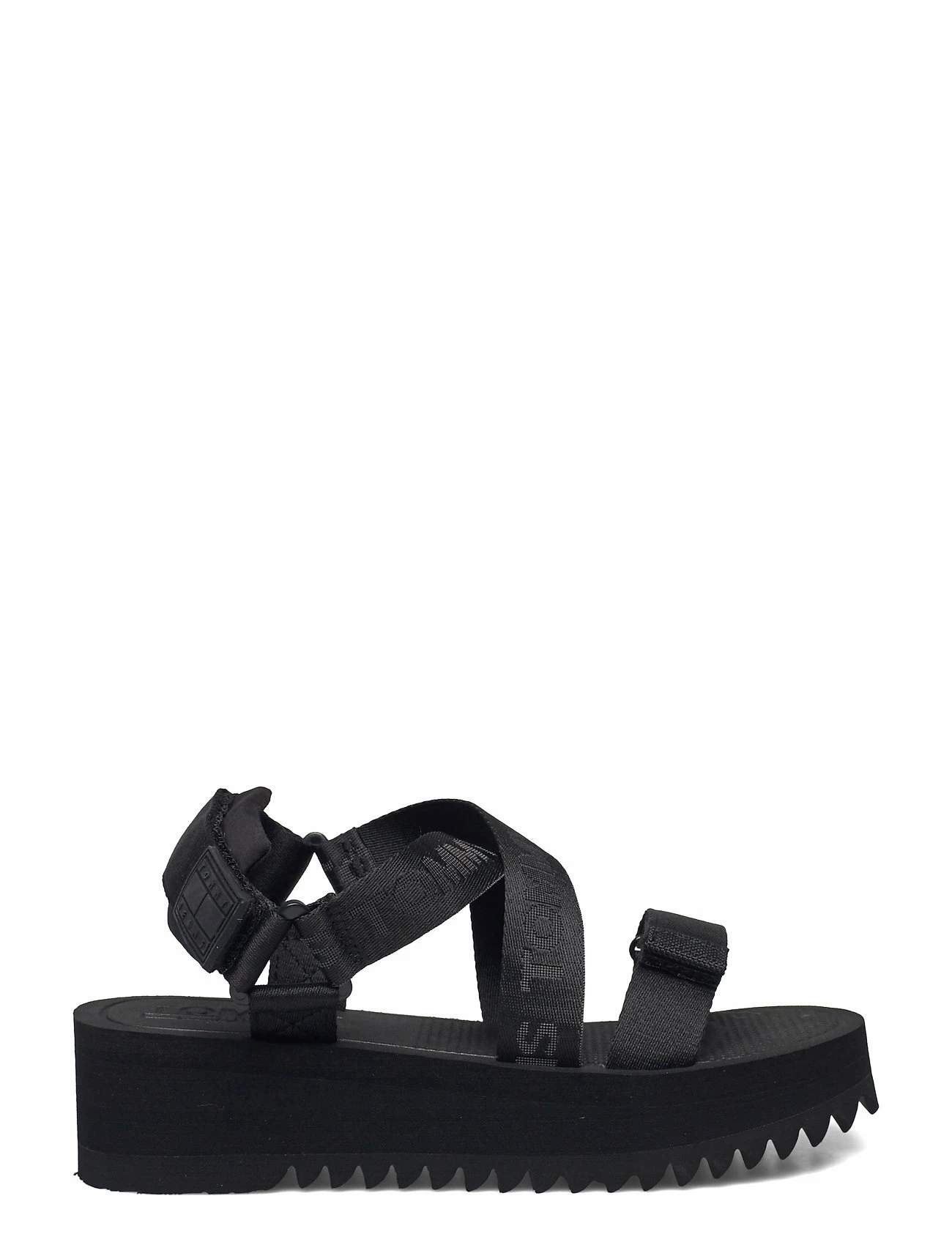 Tommy Hilfiger FLATFORM EVA TOMMY JEANS SANDAL Heeled Sandals For Women Black 2 Tommy Hilfiger FLATFORM EVA TOMMY JEANS SANDAL Heeled Sandals For Women Black - Image 2