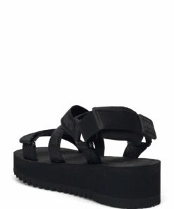 Tommy Hilfiger FLATFORM EVA TOMMY JEANS SANDAL Heeled Sandals For Women Black 8 Tommy Hilfiger FLATFORM EVA TOMMY JEANS SANDAL Heeled Sandals For Women Black -Heeled shoes Sales Store thsen0en01839 cblack vbds 2