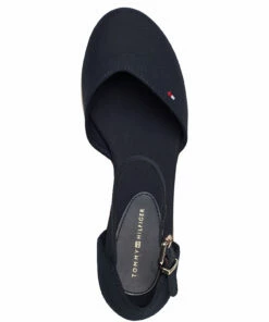 Tommy Hilfiger BASIC CLOSED TOE MID WEDGE Wedge Heels For Women Desert Sky -Heeled shoes Sales Store thsfw0fw04787 cdesertsky 3