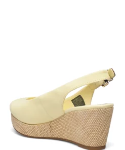 Tommy Hilfiger ICONIC ELBA SLING BACK WEDGE Wedge Heels For Women Stone -Heeled shoes Sales Store thsfw0fw04788 clemontwist vzhf 2