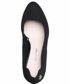 Tommy Hilfiger ESSENTIAL TH HIGH HEEL PUMP Pumps For Women Black -Heeled shoes Sales Store thsfw0fw06345 cblack vbds 3