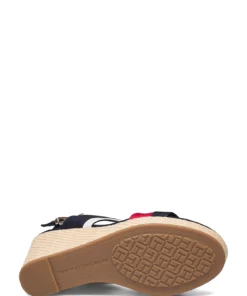 Tommy Hilfiger ESSENTIAL TOMMY HIGH WEDGE Wedge Heels For Women Desert Sky -Heeled shoes Sales Store thsfw0fw06540 cdesertsky vdw5 4