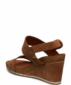 Timberland Capri Sunset Wedge Heeled Sandals For Women Jet Black -Heeled shoes Sales Store timtb0a1pgvf131 csaddle 2