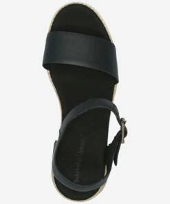 Timberland Laguna Shore Mid Heel Classic Heeled Sandals For Women Jet Black -Heeled shoes Sales Store timtb0a2frp0151 cjetblack 3