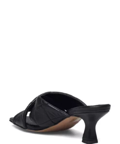 Nude of Scandinavia VILDA Heeled Sandals For Women Nappa / Nero -Heeled shoes Sales Store udevilda02 cnappanero 2