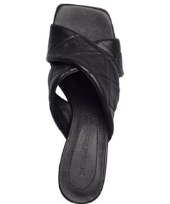 Nude of Scandinavia VILDA Heeled Sandals For Women Nappa / Nero -Heeled shoes Sales Store udevilda02 cnappanero 3