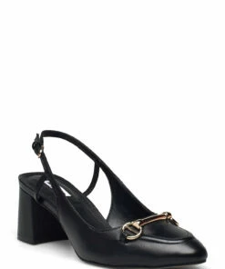 Dune London Cassie Pumps For Women Black Leather
