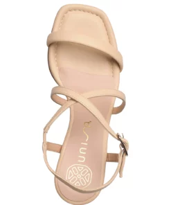 UNISA MANCIL_NS Heeled Sandals For Women Butter -Heeled shoes Sales Store unimancilns cbutter 3