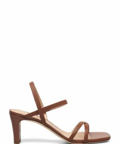 UNISA MONI_NS Heeled Sandals For Women White -Heeled shoes Sales Store unimonins csaddle 1