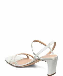UNISA MONI_NS Heeled Sandals For Women White -Heeled shoes Sales Store unimonins cwhite 2