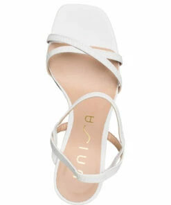 UNISA MONI_NS Heeled Sandals For Women White -Heeled shoes Sales Store unimonins cwhite 3