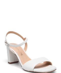 UNISA MORATY_NS Heeled Sandals For Women White -Heeled shoes Sales Store unimoratyns cwhite 1
