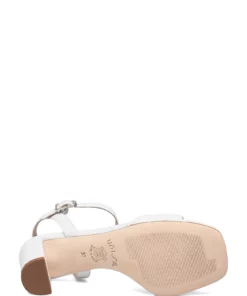 UNISA MORATY_NS Heeled Sandals For Women White -Heeled shoes Sales Store unimoratyns cwhite 4