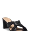 UNISA MORON_NS Heeled Sandals For Women Black