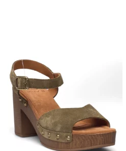 UNISA TACO_22_BS Heeled Sandals For Women Olive 11 UNISA TACO_22_BS Heeled Sandals For Women Olive -Heeled shoes Sales Store unitaco22bs colive 1