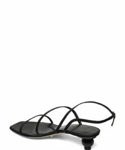 Weekend Max Mara MIGLIO Heeled Sandals For Women Black -Heeled shoes Sales Store wmm55210914600 cblack v007 2